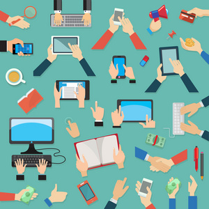 人類(lèi)的鼻子電子產(chǎn)品 機(jī)械設(shè)備中的漫畫(huà)創(chuàng)意